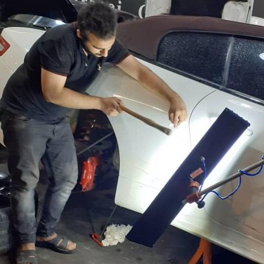 لوگو صافکار و نقاش بابلسر