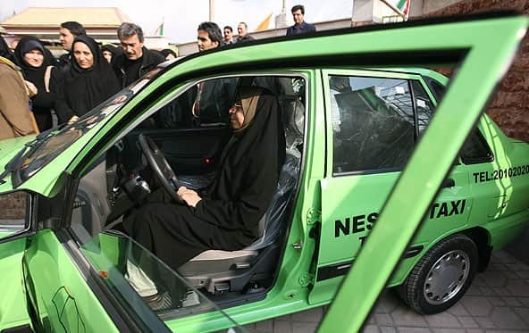 تاکسی بانوان در مراغه