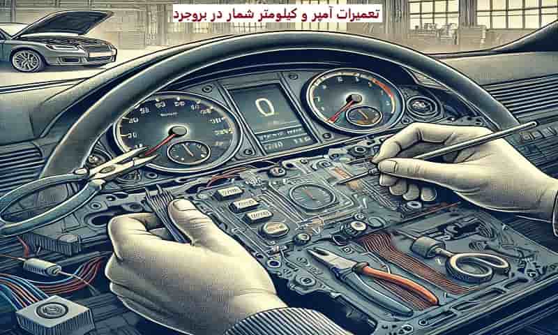 تعمیرات آمپر و کیلومتر شمار در بروجرد