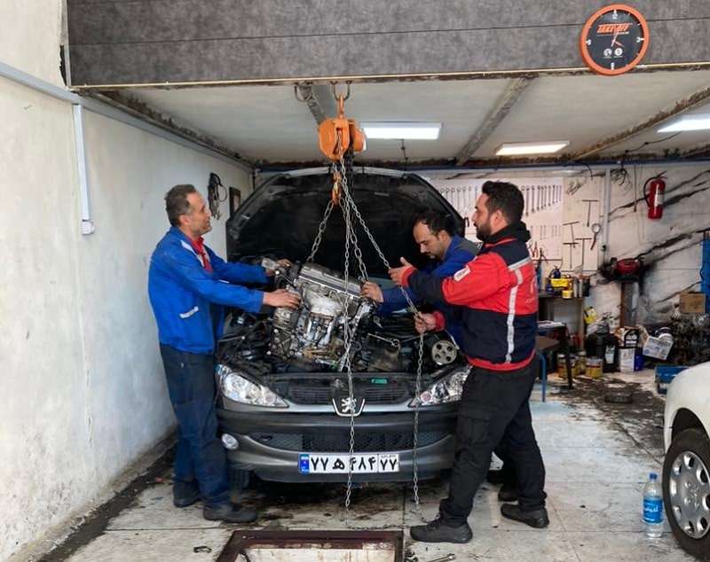 تعمیرگاه تخصصی peugeot