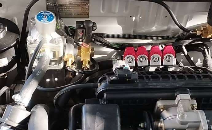 نمونه نصب کیت کارخانه ای خودروی تیبا نمونه نصب کیت کارخانه ای خودروی تیبا