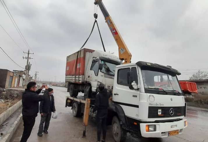 یدک کش صالح آباد شبانه روزی