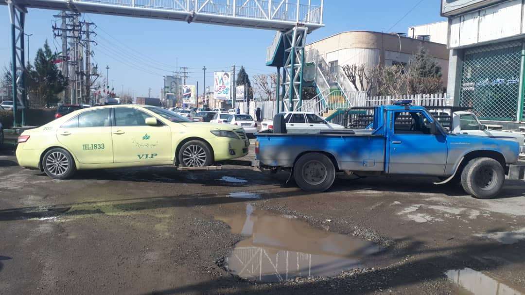 امداد خوردو اتوبان غدیر / یدک کش اتوبان غدیر