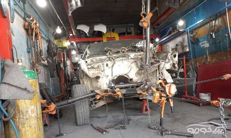 شاسی کشی شبانه روزی علی کرج